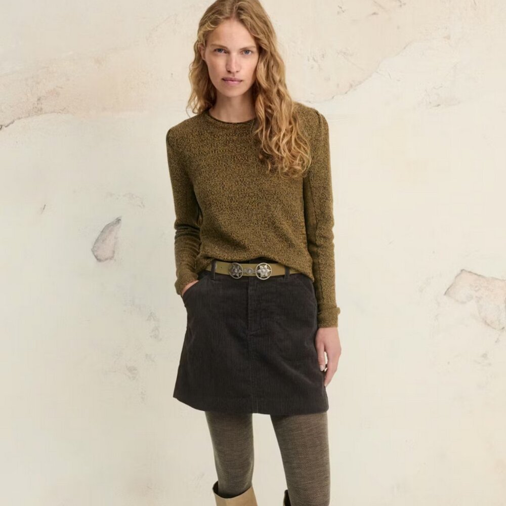 Short Cord Skirt by WRAP London